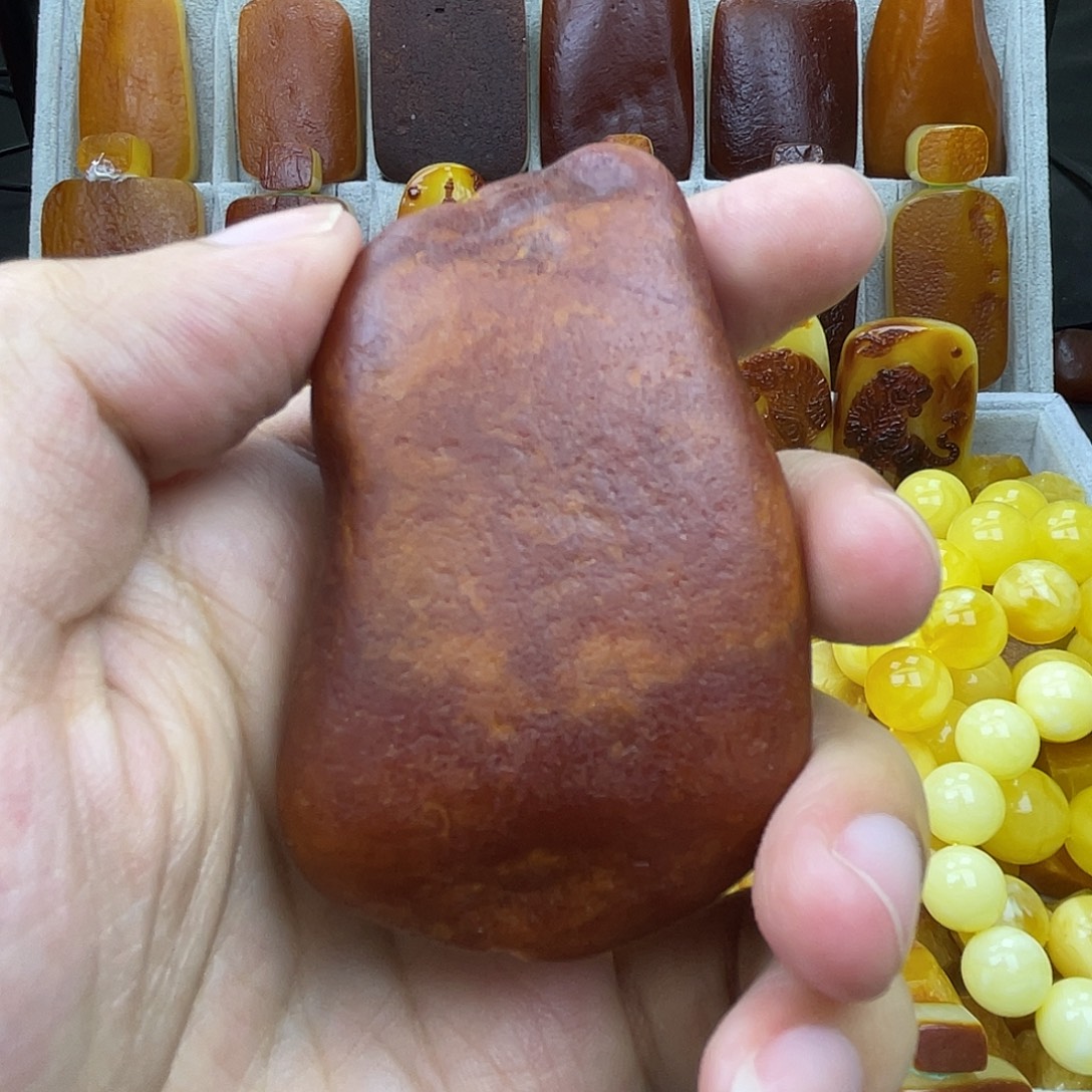 定制蜜蜡未镶嵌花蜡