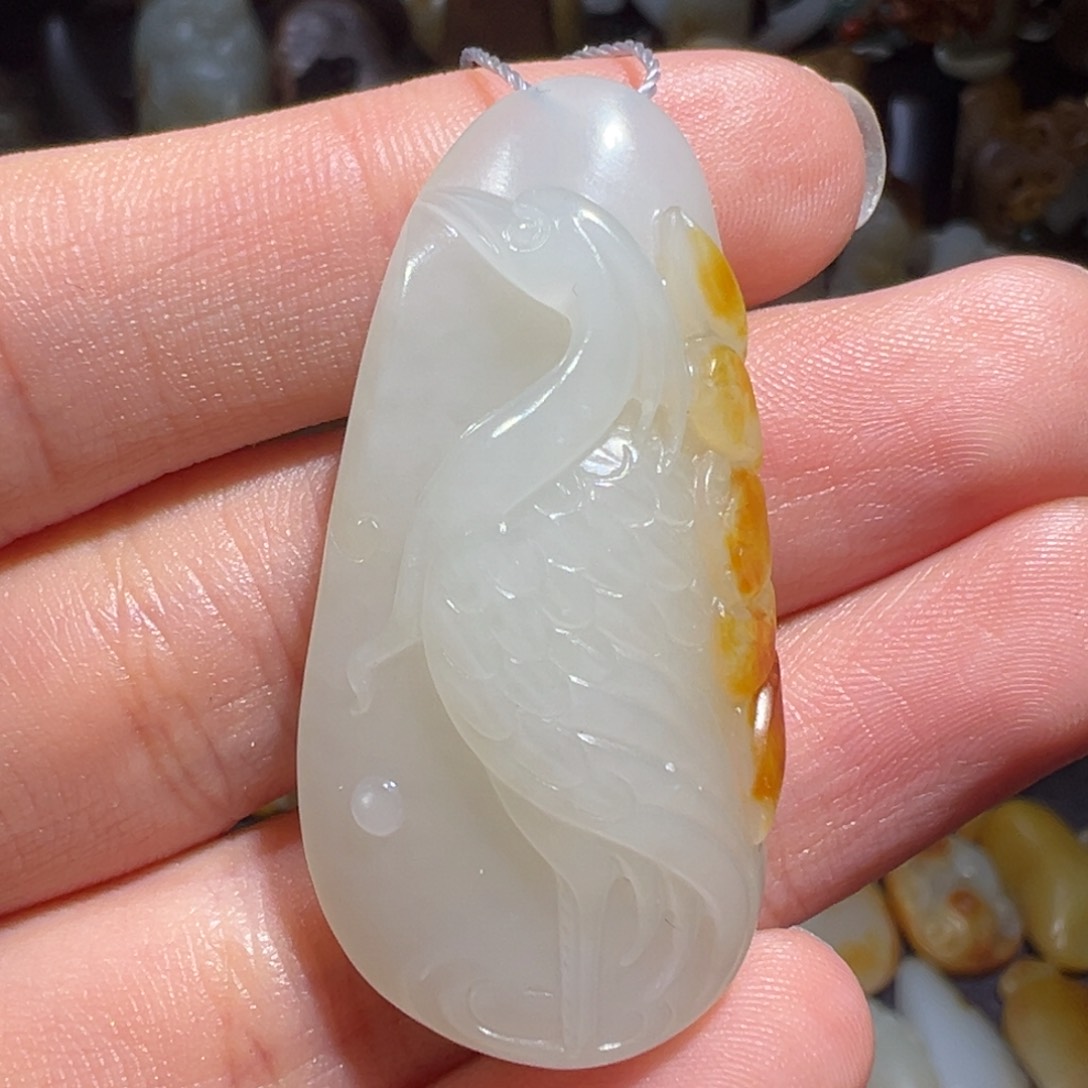 和田玉吊坠(不含链)未镶嵌别****呢