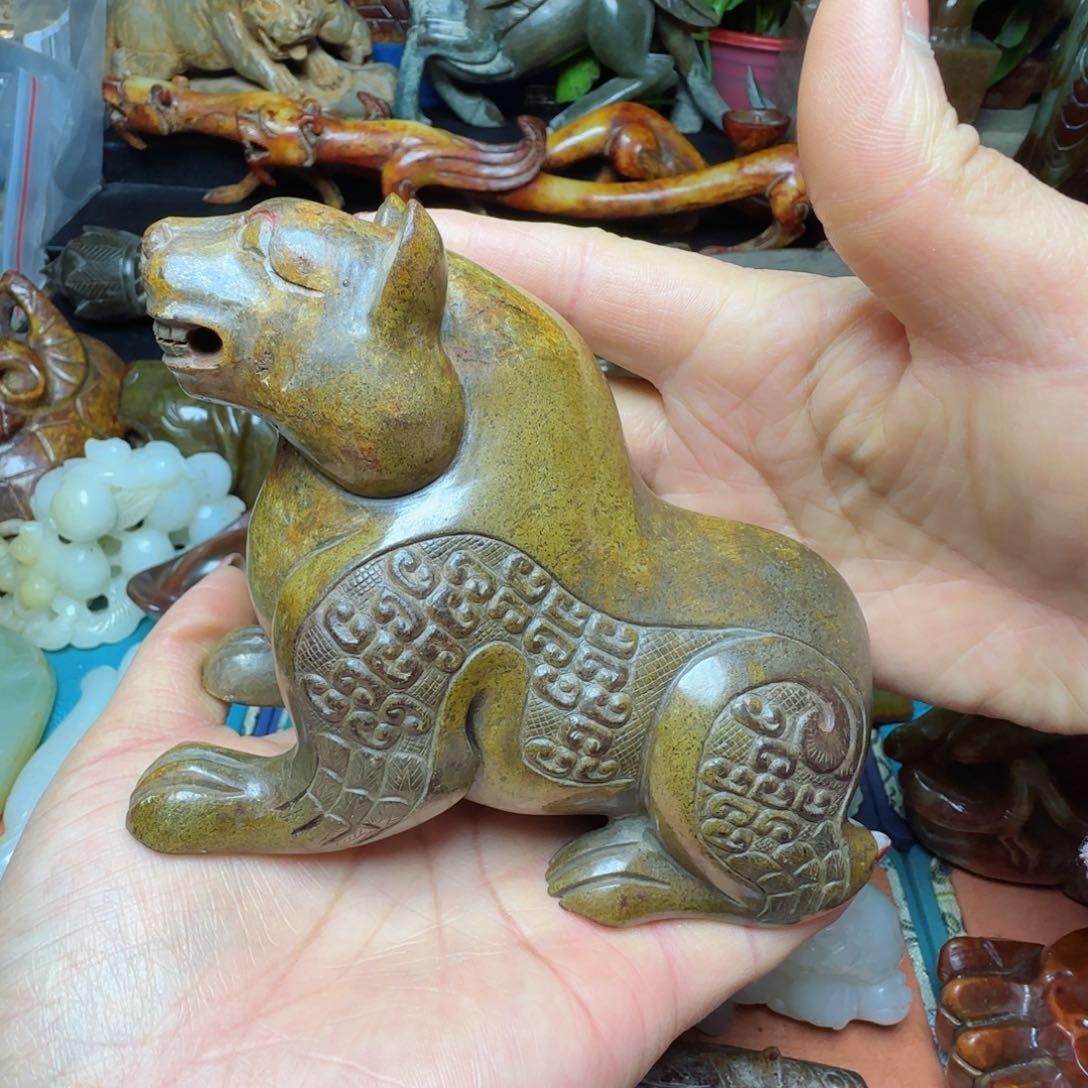 和田玉摆件未镶嵌用****马