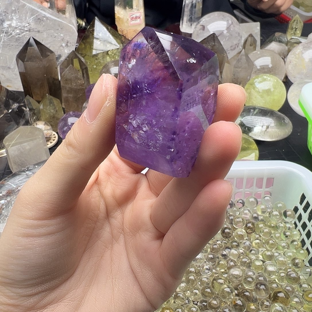 水晶未镶嵌珠宝半成品464水晶