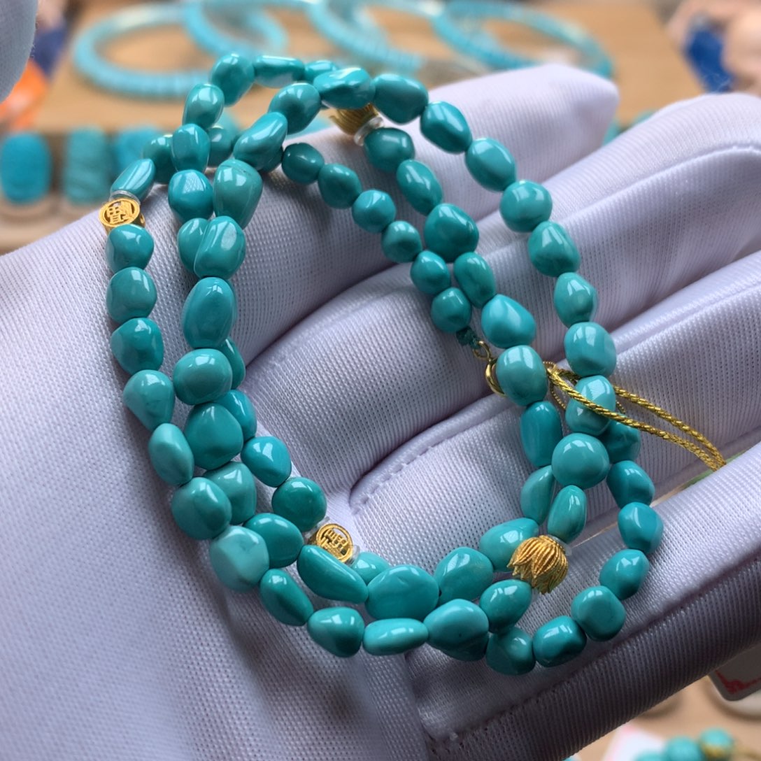 绿松石珠宝奇石未镶嵌