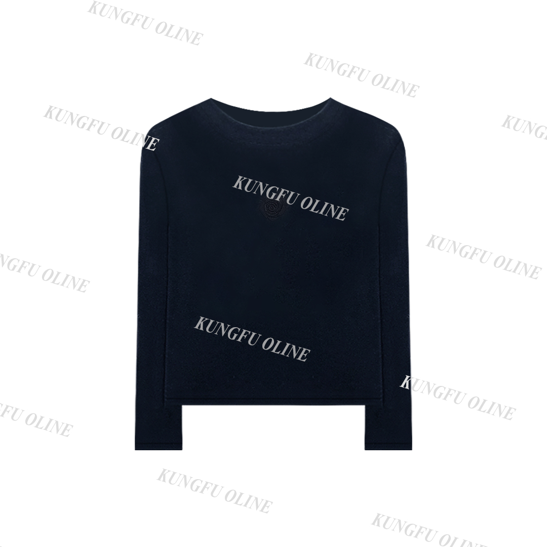 【桃桃】【花朵】CT54-31秋季流光风羊毛流行印花T恤正肩