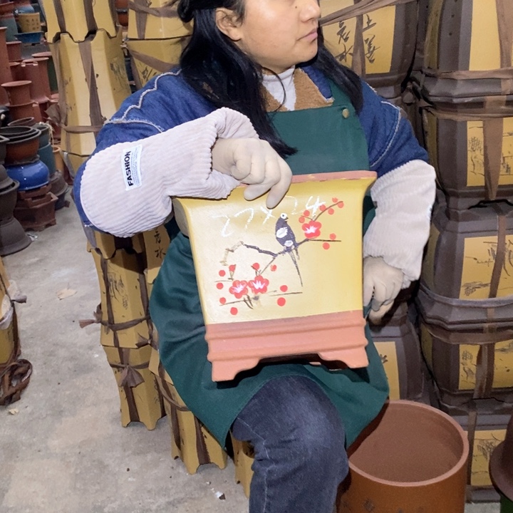 紫砂花盆紫砂花盆盆栽花卉苗木种植