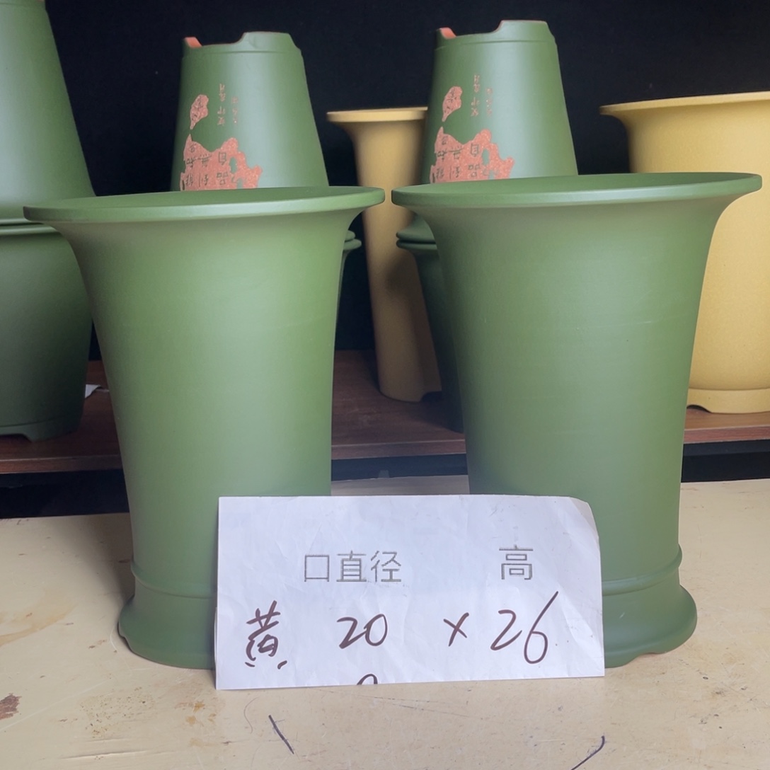 宜兴原矿紫砂花盆