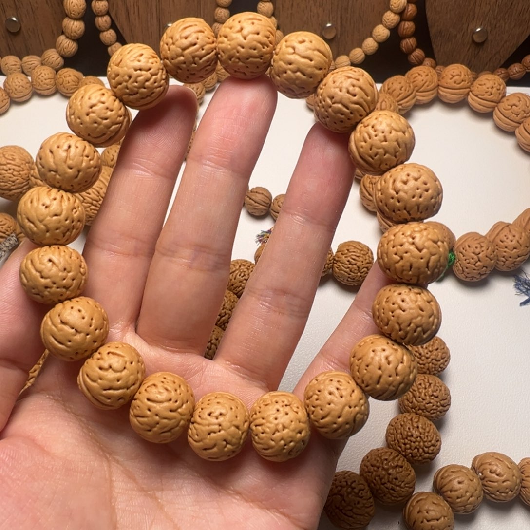海***售手串/手链核桃15金丹桃核手串全品