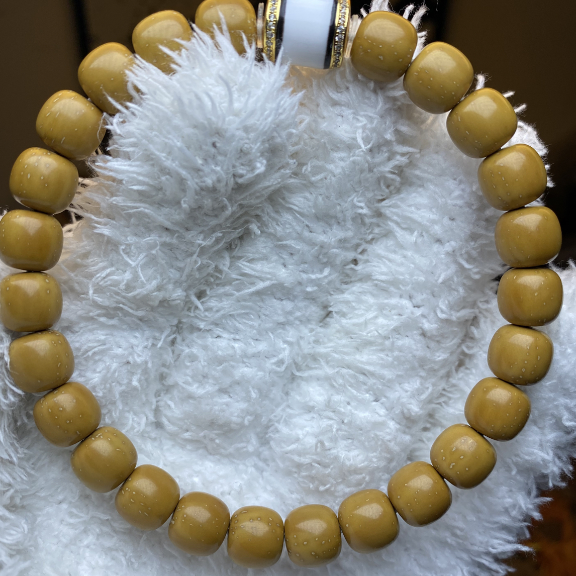 黄金甲实心老型手串尺寸10颗颗手工雕刻数星星级别直接毕业款