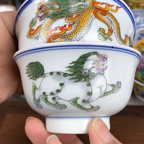 景德镇陶瓷藏式茶碗