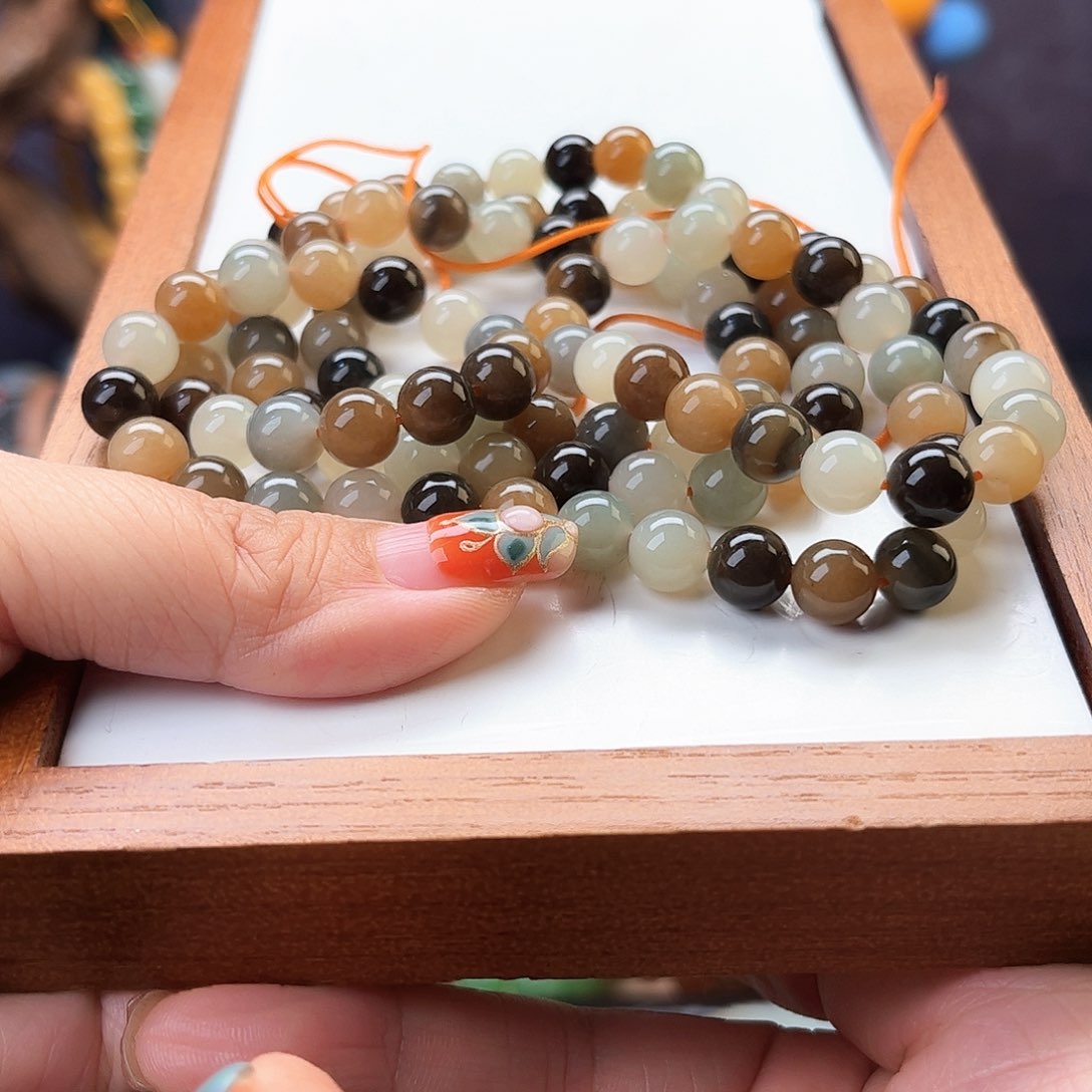 颈饰未镶嵌和田玉这****头