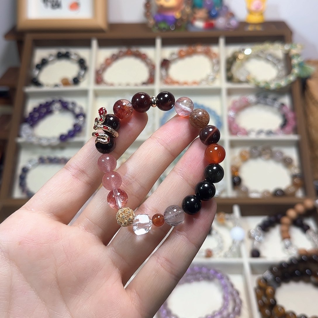 水晶手链未镶嵌手链