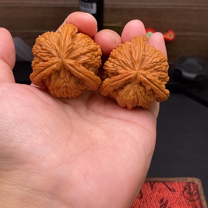 一***尘把件文玩核桃白奔