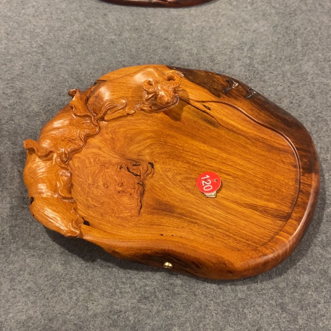 花梨木随行实木茶盘45-32-4