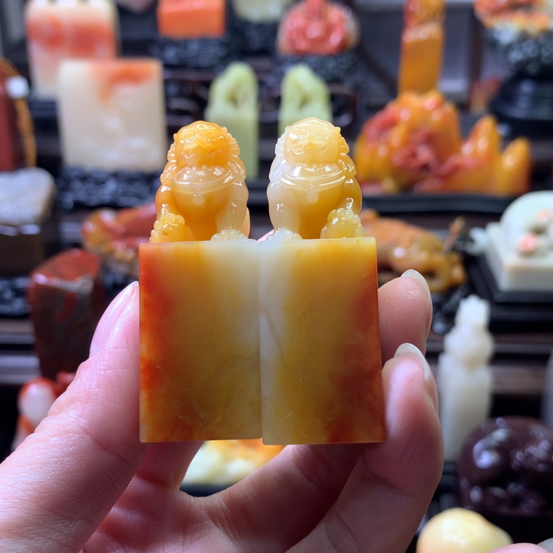 随***欲寿山石印石寿山石芙蓉