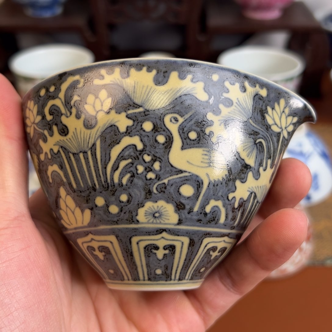 瓷片景德镇瓷器手工手绘