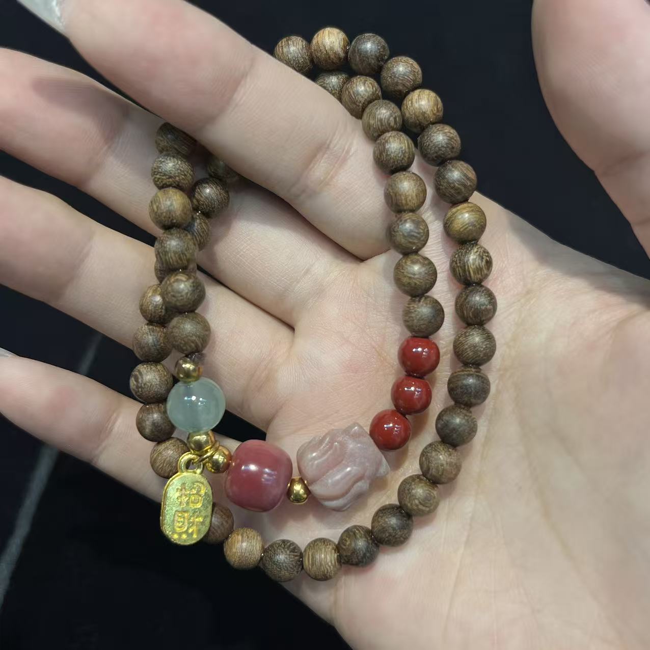 云藏雅韵文玩手串双圈1【无礼盒】@@SP130