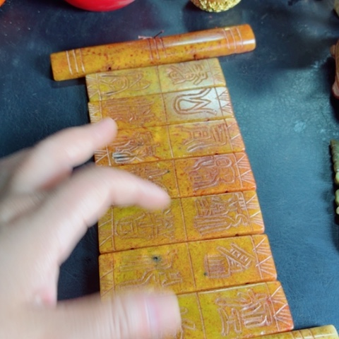 紫金钵盂菩提把件