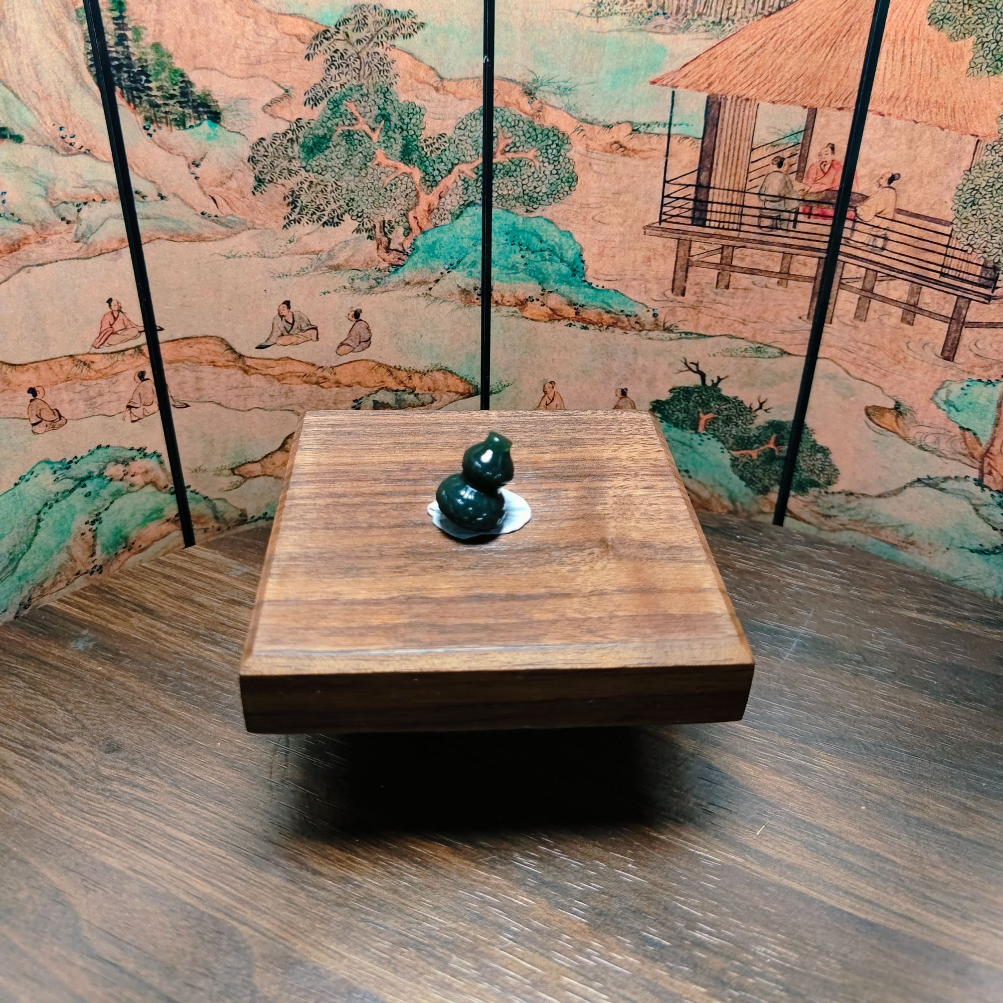 F和田玉福禄吊坠0837