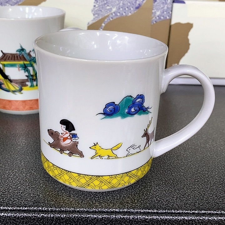 摆件进口瓷器九谷