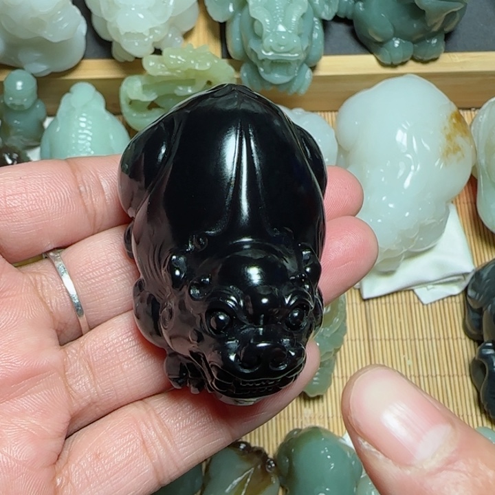 和田玉把件未镶嵌