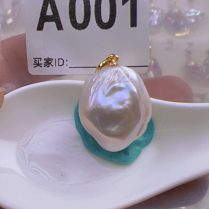 淡水珍珠颈饰合金