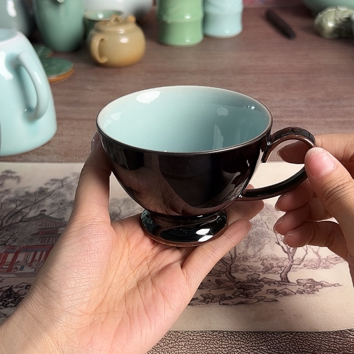 小米茶器龙泉青瓷
