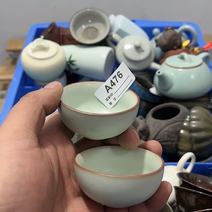 茶具默认微瑕瓷器、茶具、壶、摆件，介意勿拍 