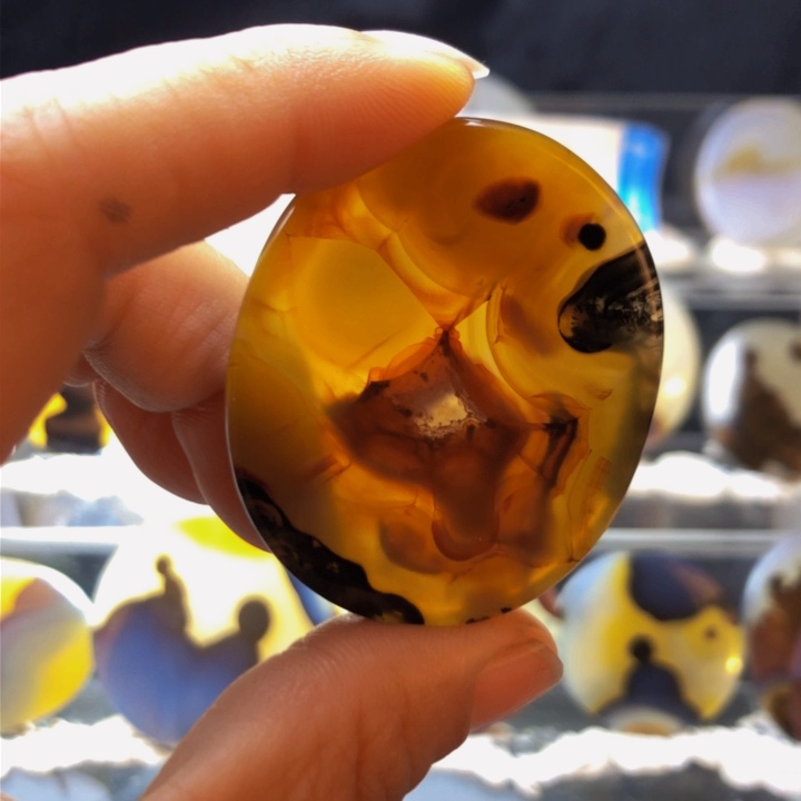 合金玛瑙/玉髓珠宝奇石125