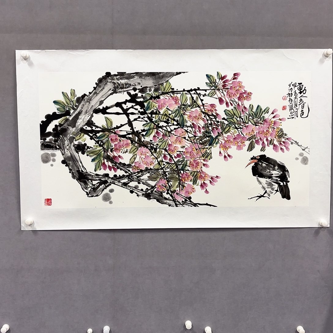 国画国画纯手绘作品请放心去藏