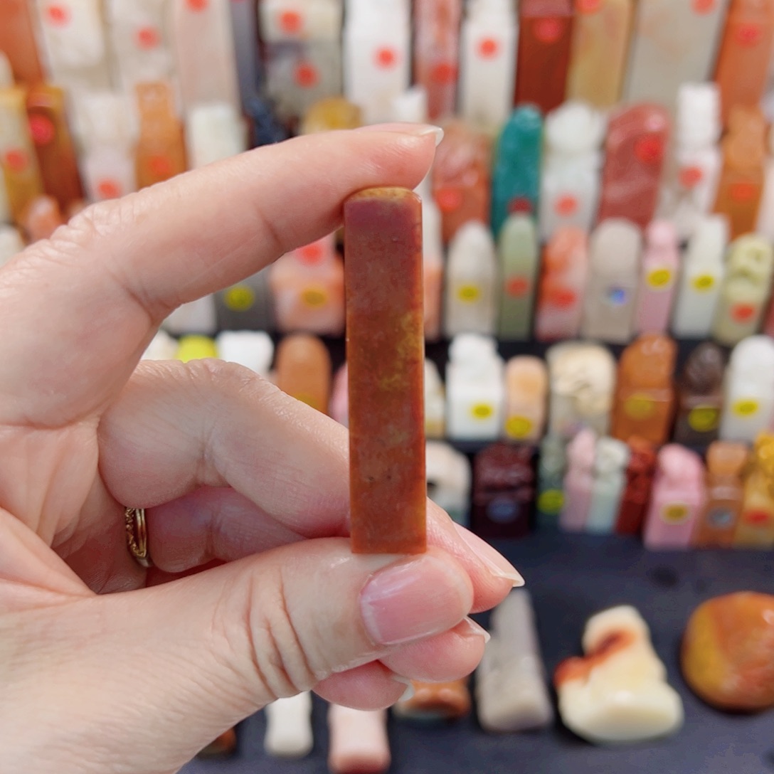 寿山石印石1.0包刻1字白文