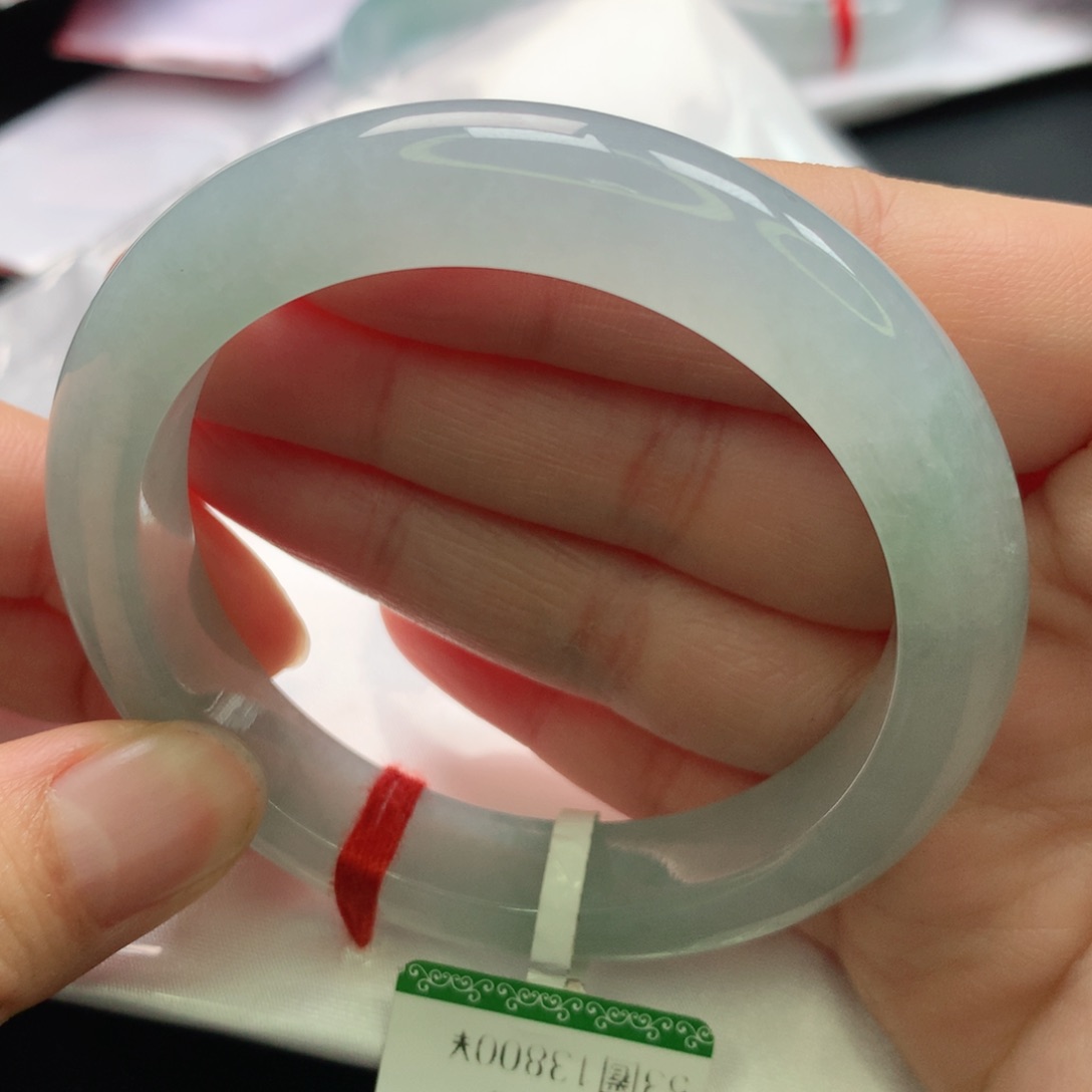 翡翠手镯未镶嵌5354圈