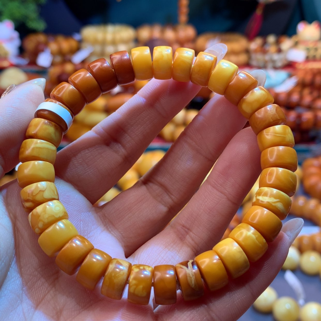 【闪购商品】蜜蜡手串未镶嵌蜜蜡手串