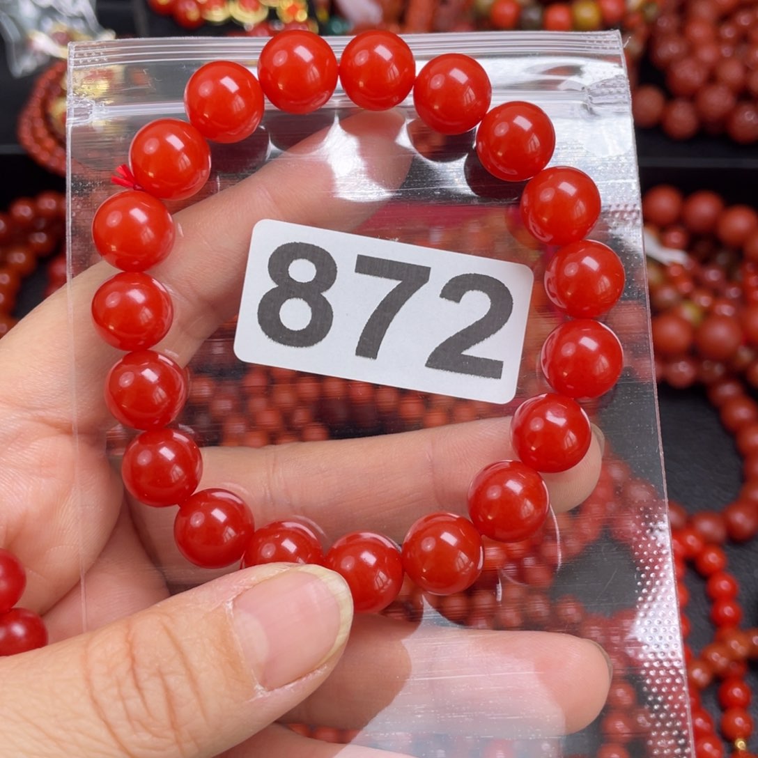 南红玛瑙手链未镶嵌?*