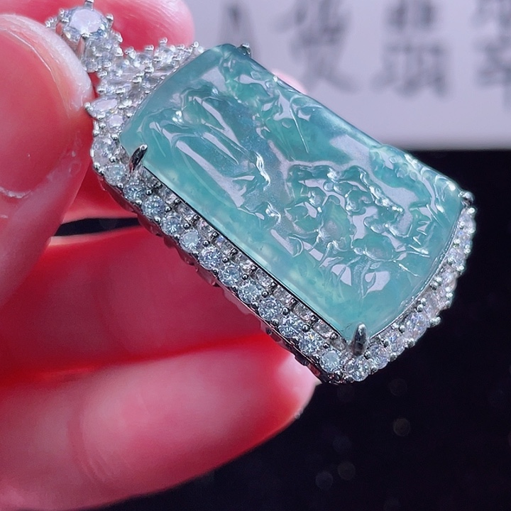 翡翠颈饰未镶嵌999999999