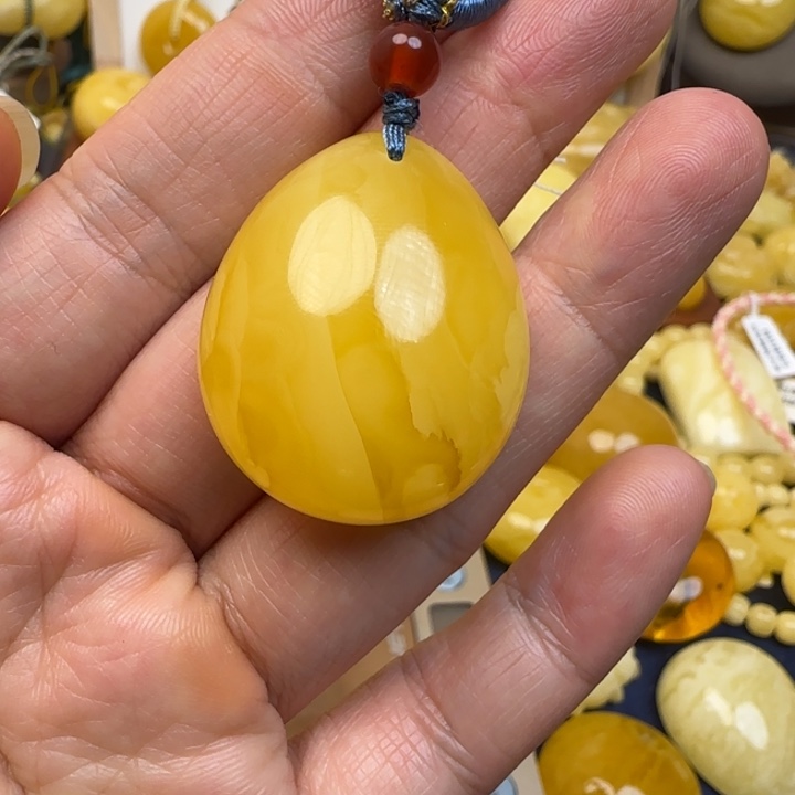 蜜蜡未镶嵌颈饰天然蜜蜡