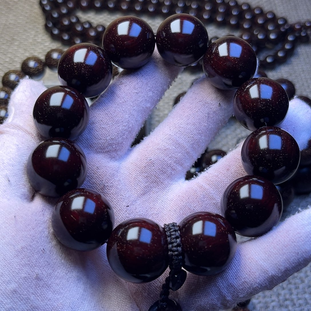 檀香紫檀（小叶紫檀）2.0 12颗多星