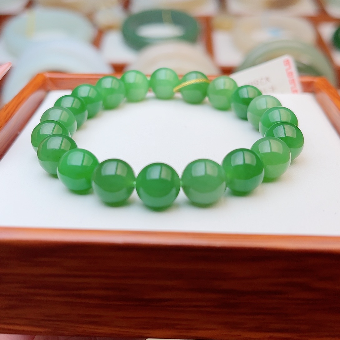 和田玉未镶嵌手串10mm