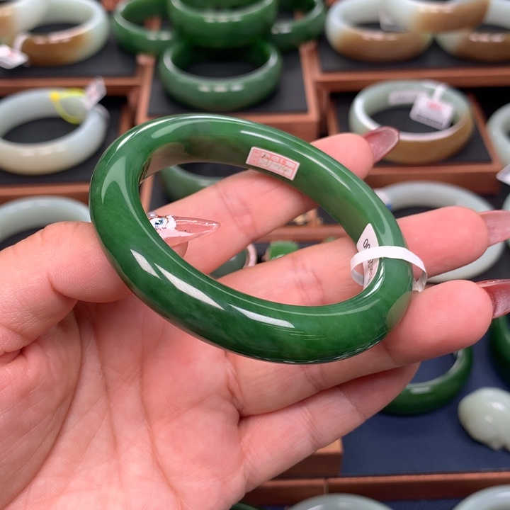 和田玉（碧玉）5657圈口未镶嵌