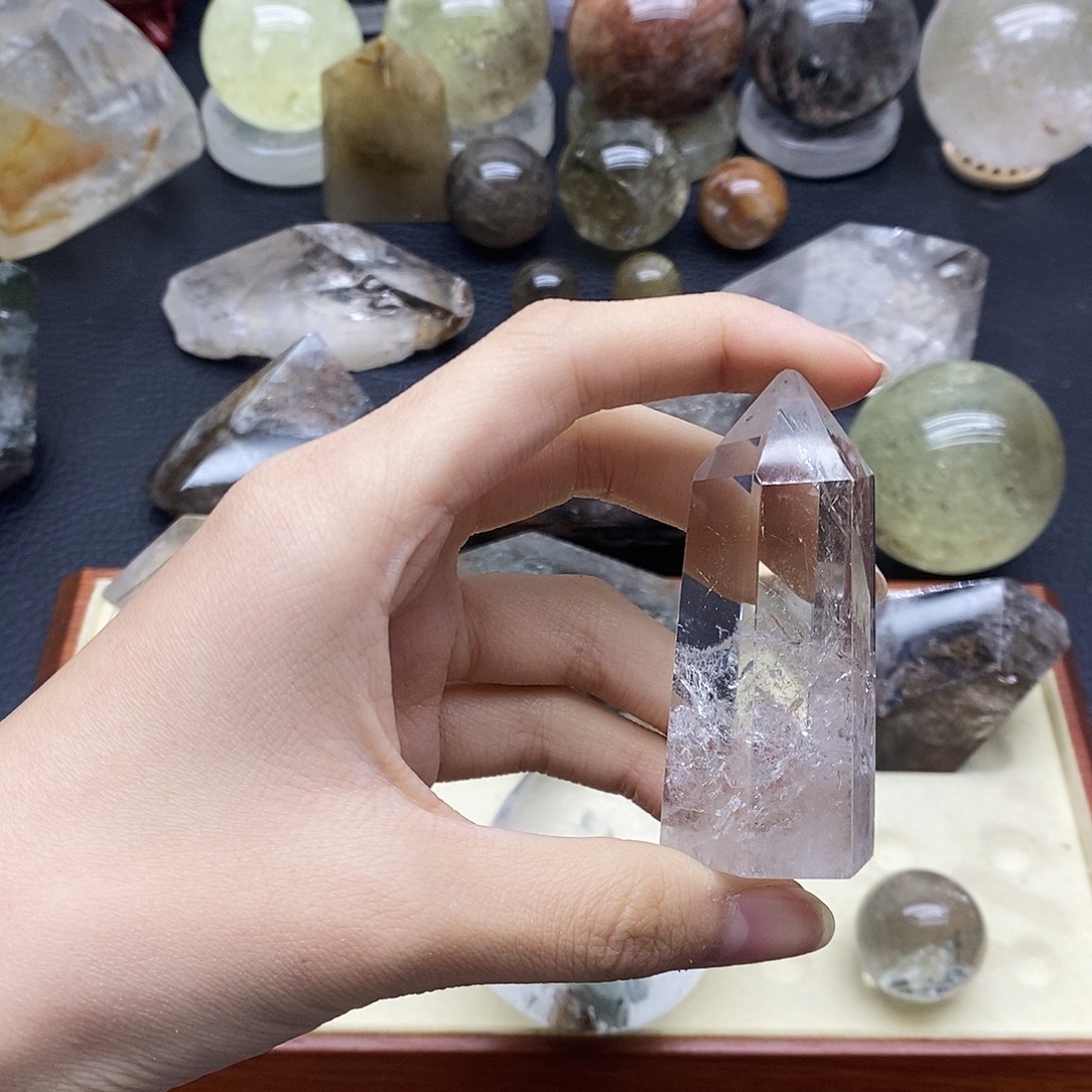 未镶嵌珠宝半成品水晶244水晶石