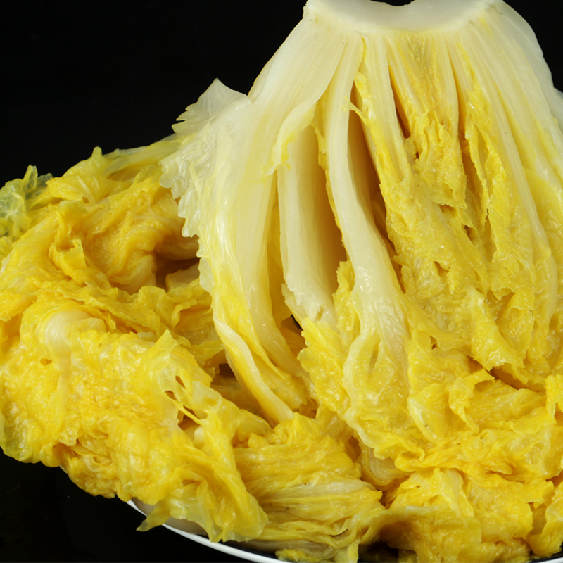 窖缸酸菜  精品酸菜芯 每袋800克 3袋包邮 韩国黄心菜大白菜