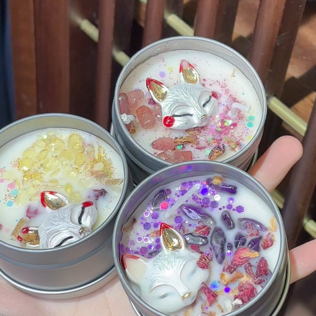 凤九面具香薰蜡烛QC