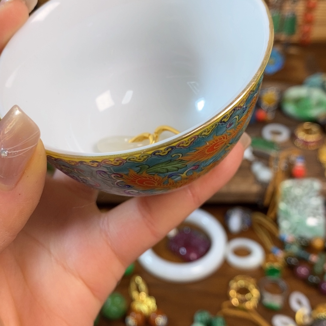 陈***可杯瓷器杯子漂亮漂亮