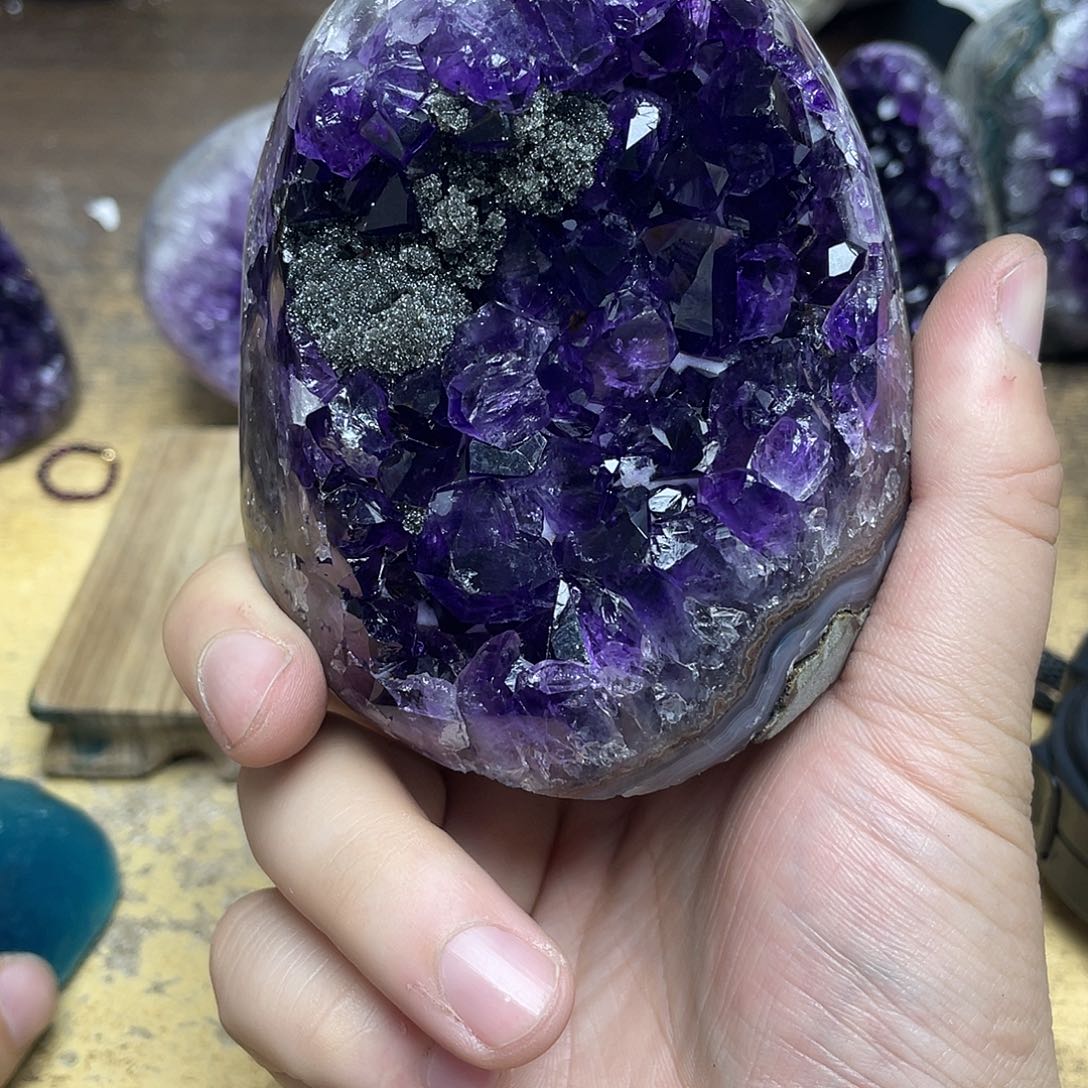 大型摆件（非配饰）未镶嵌紫晶