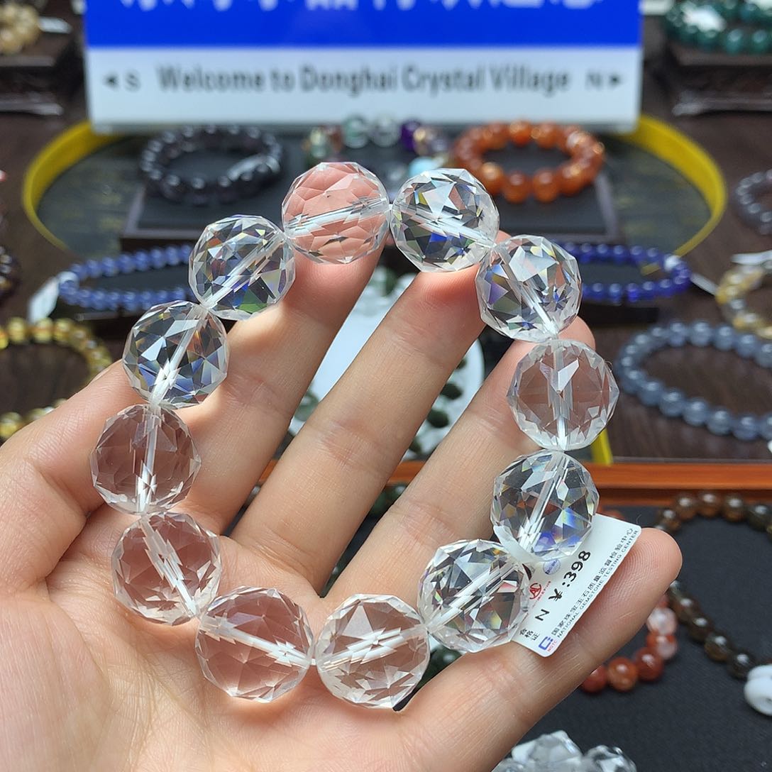 水晶手链未镶嵌手链