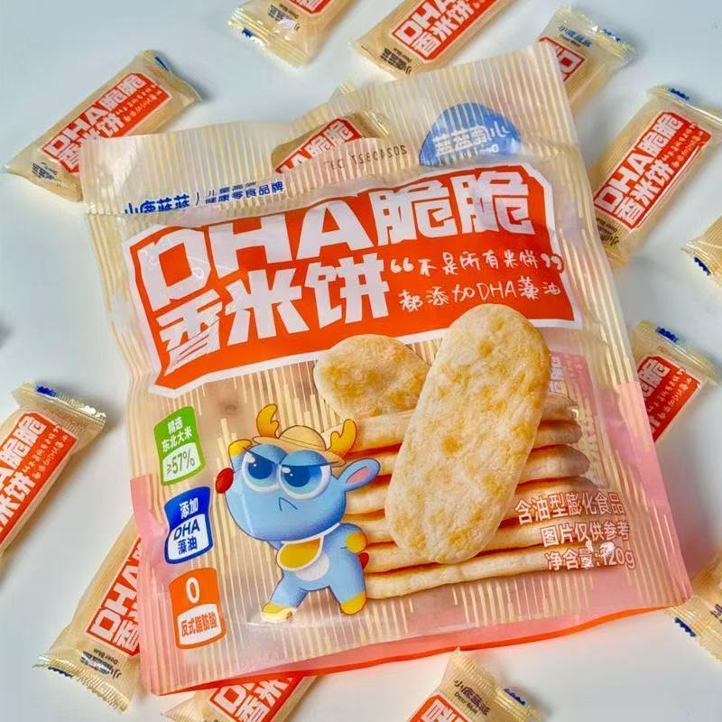 【2包】小鹿蓝蓝脆脆香米饼120克