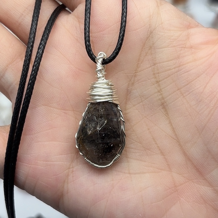 水晶颈饰未镶嵌黑武士闪灵钻项链