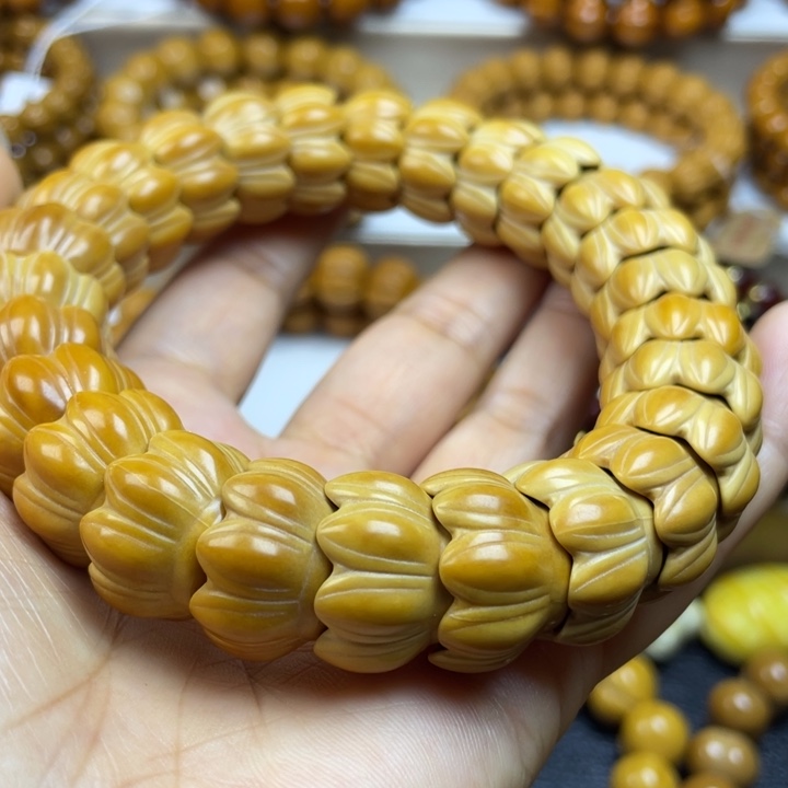 猴头九转大莲花手串