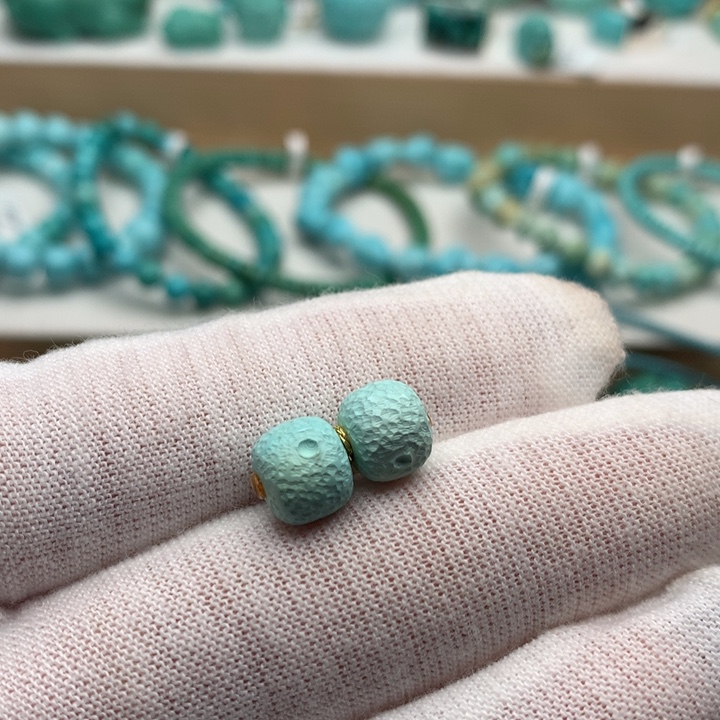 绿松石未镶嵌珠宝奇石8.2mm