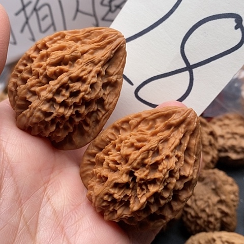 桃核吊坠40全品柳叶鸭嘴兽