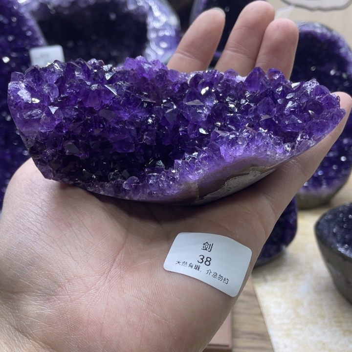 未镶嵌大型摆件（非配饰）紫晶
