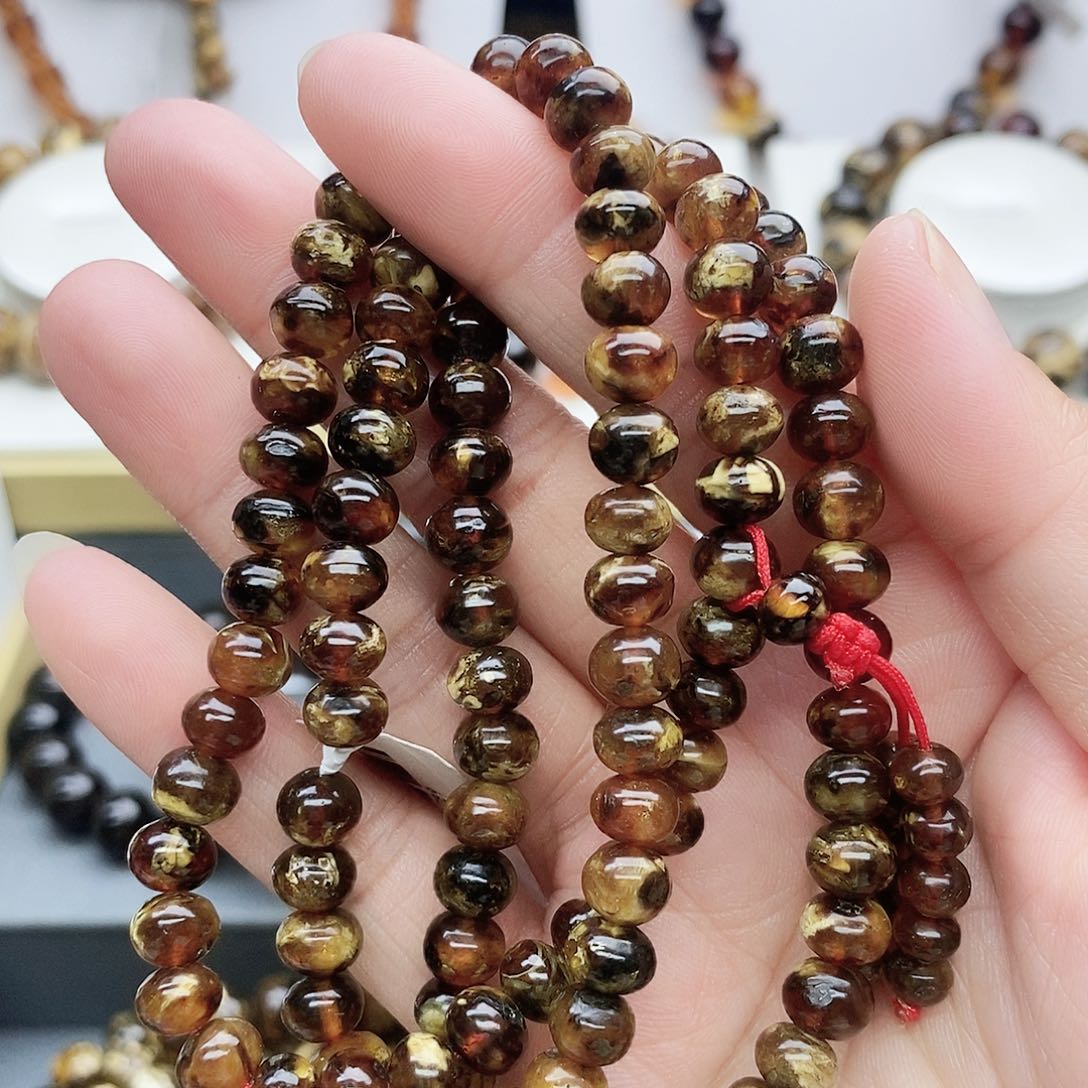 琥珀颈饰未镶嵌琥珀7