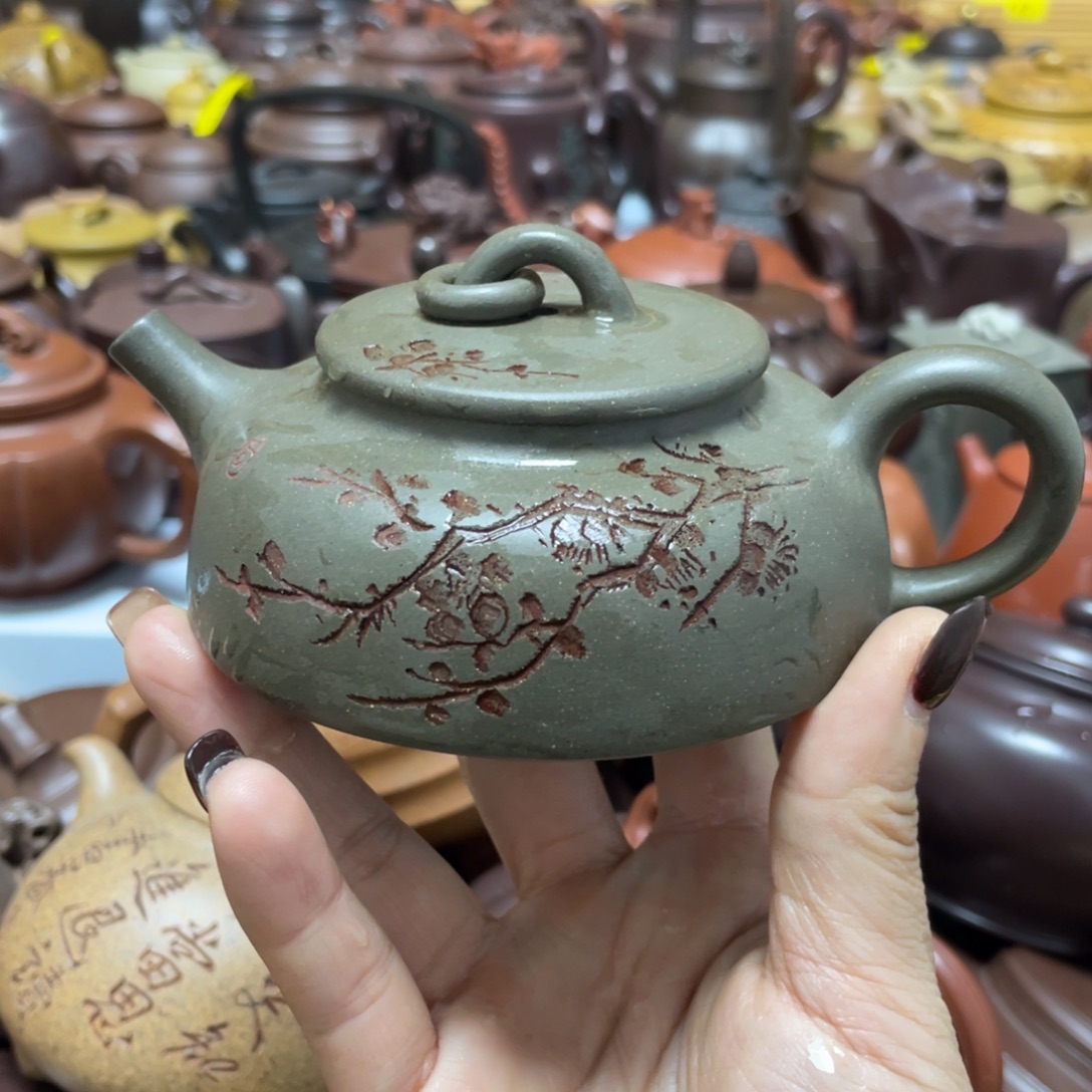 底槽青茶壶紫砂艺术学院